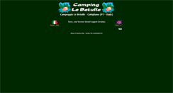 Desktop Screenshot of campeggiolebetulle.it